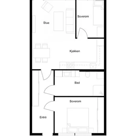 Apartment Modern In Jattavagen Stavanger